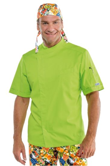 Bilbao chef jacket - Isacco Apple Green