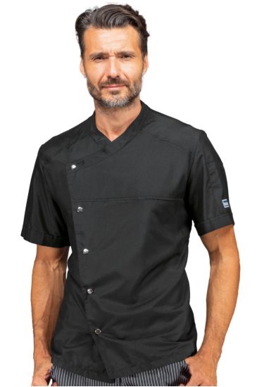 Giacca cuoco Erickson Black Isacco