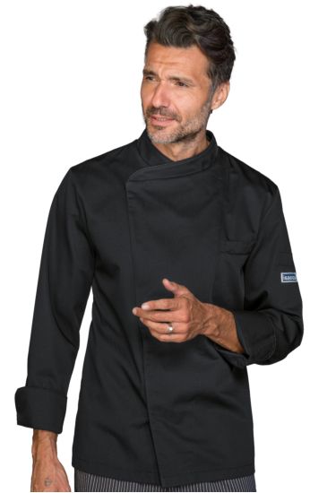 Giacca cuoco Tokyo - Isacco Black Isacco