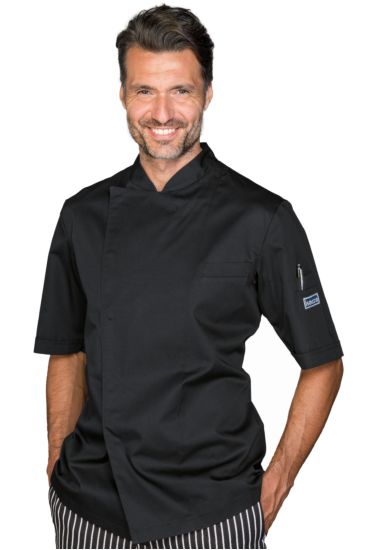 Helsinki chef jacket - Isacco Nero