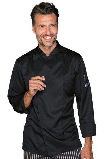 Helsinki chef jacket - Isacco Nero