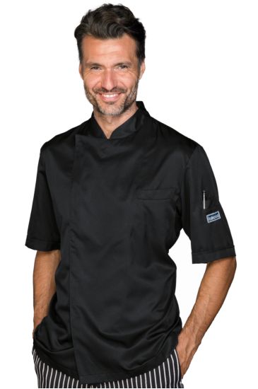 Helsinki chef jacket - Isacco Nero