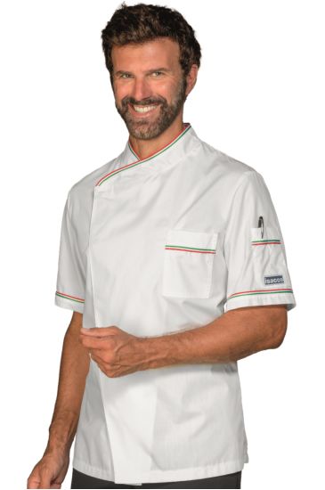 Dubai chef jacket - Isacco White+italy