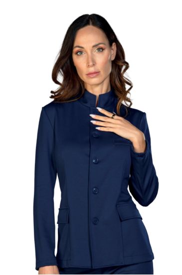 Miami man jacket in Milano Jersey Blu Isacco