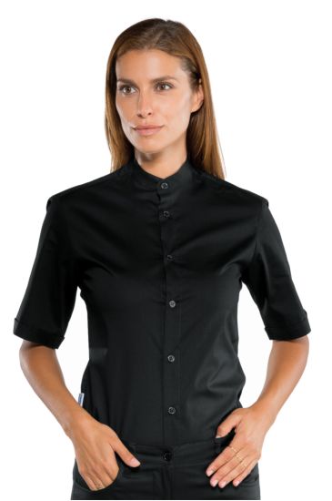 Camicia Unisex Detroit Stretch - Isacco Nero