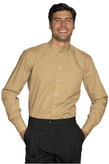 Dublino unisex shirt - Isacco Biscuit Colour