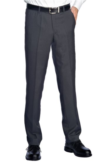 Man trousers no darts - Isacco Anthracite