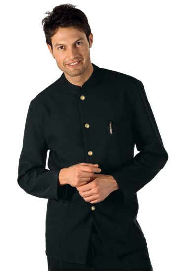 Korean shirt with no braiding - Isacco Nero