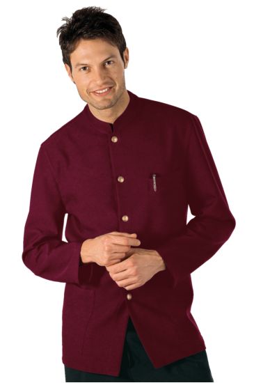 Korean shirt with no braiding - Isacco Bordeaux