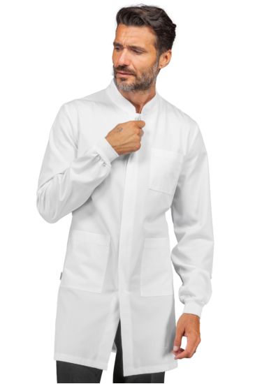 Dover gown with zip- Isacco White
