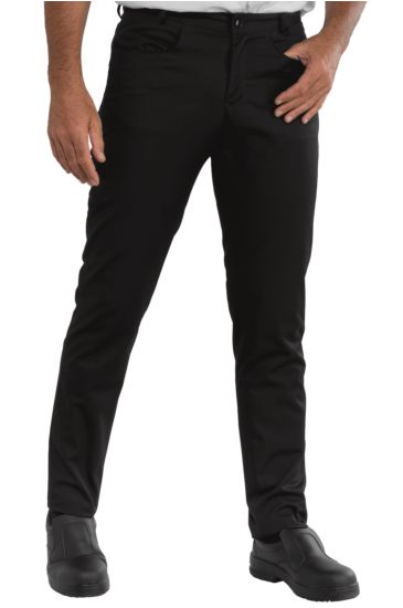 Pantalone Yale SLIM Nero Isacco