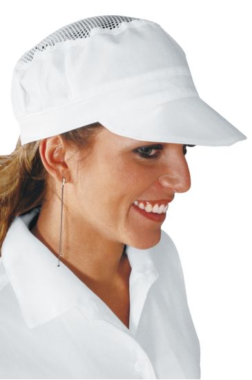 Cappello Charly con Rete - Isacco Bianco