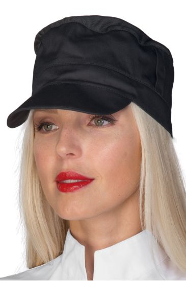 Cappello Charly con Rete - Isacco Nero