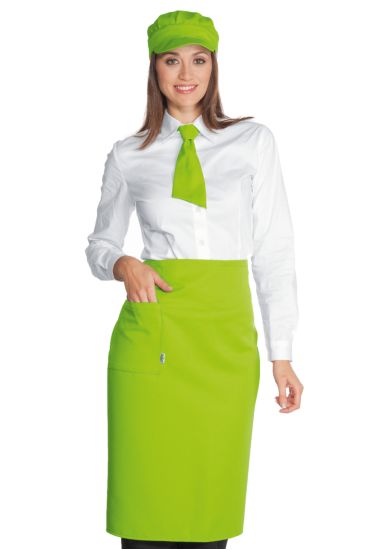 Dakar apron cm 100x70 - Isacco Apple Green