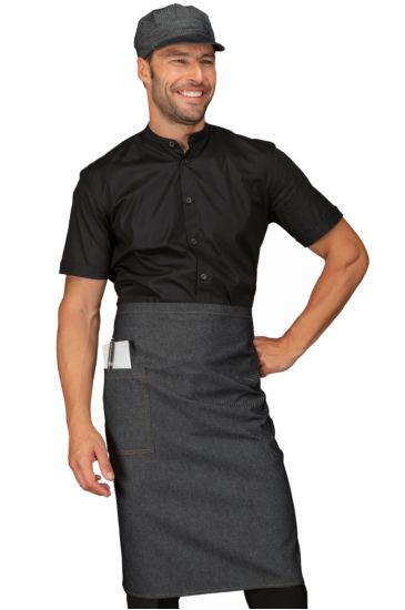 Grembiule Dakar cm 100x70 - Isacco Black Jeans Isacco