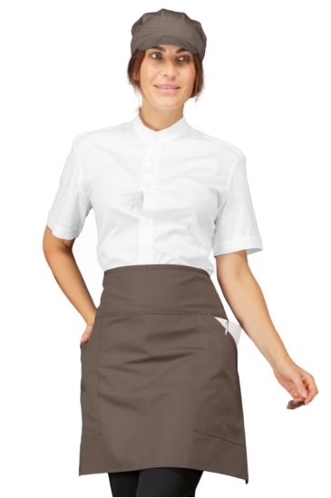 Ballantyne apron - Isacco Mud