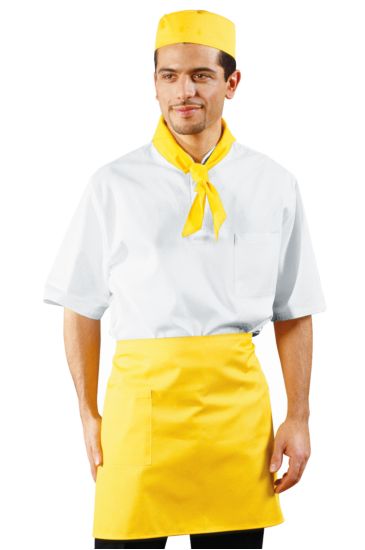 Waist apron cm 70x46 with pocket - Isacco Yellow