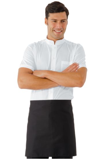 Waist apron cm 70x46 without pocket - Isacco Black