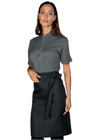 Grembiule Guadalupe cm 95x63 - Isacco Nero Isacco