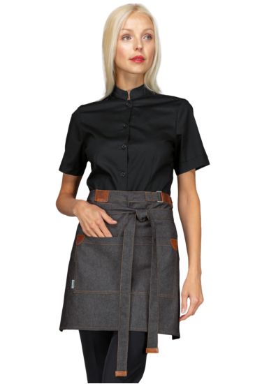 Grembiule Michigan con Tasca centrale - Isacco Black Jeans