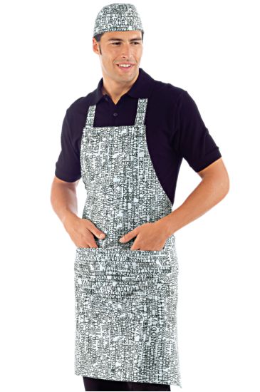 Breast apron cm 70x90 with round pocket - Isacco New York