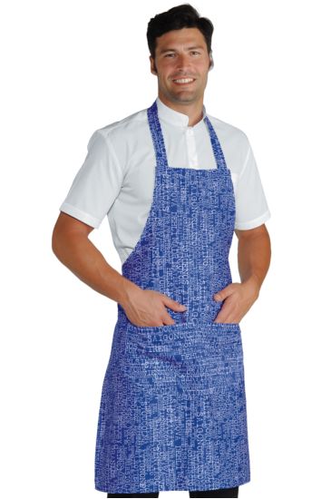 Breast apron cm 70x90 with round pocket - Isacco City 06