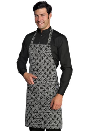 Breast apron cm 70x90 with round pocket - Isacco Maori 91