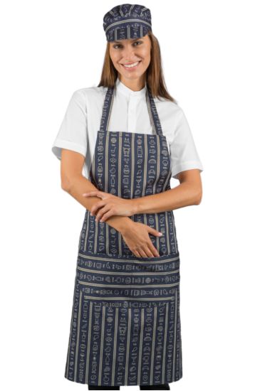 Breast apron cm 70x90 with round pocket - Isacco Icon