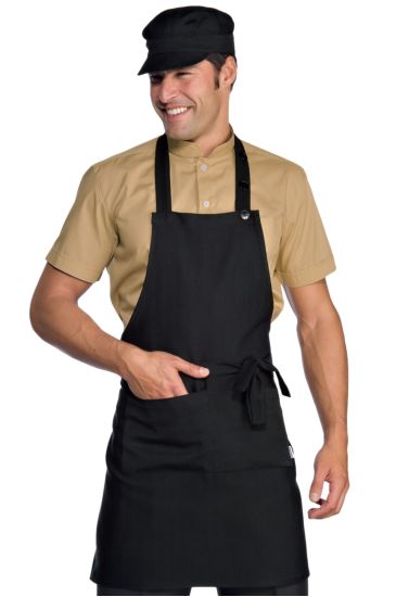 Martinica apron cm 75x80 - Isacco Nero