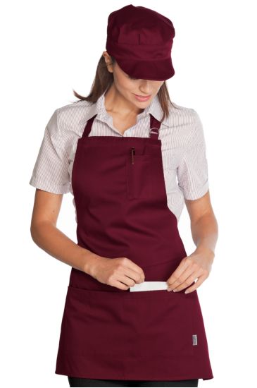 Piccadilly apron - Isacco Bordeaux