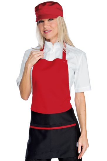 Grembiule Brooklyn - Isacco Black+red Isacco