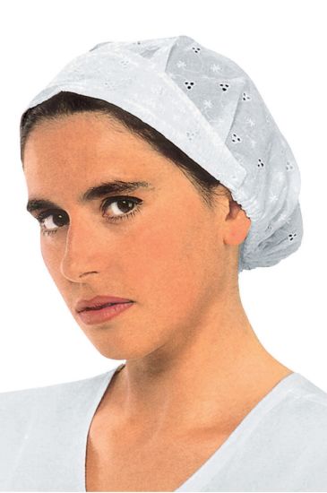 Woman white bonnet - Isacco Bianco