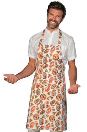 Breast apron cm 70x90 with round pocket - Isacco Pizza