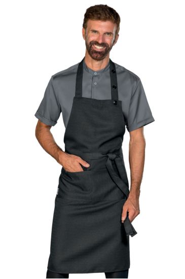 BLACK MISTRAL APRON Black Isacco