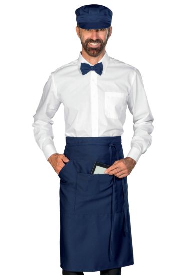 ELDORADO APRON TABLET HOLDER BLUE Blu Isacco