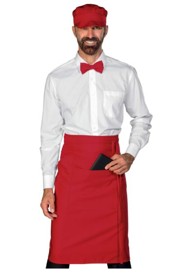 ELDORADO RED TABLET APRON Red Isacco