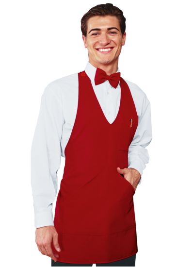 Bistro apron - Isacco Red