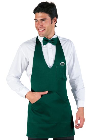 Bistro apron - Isacco Dark Green