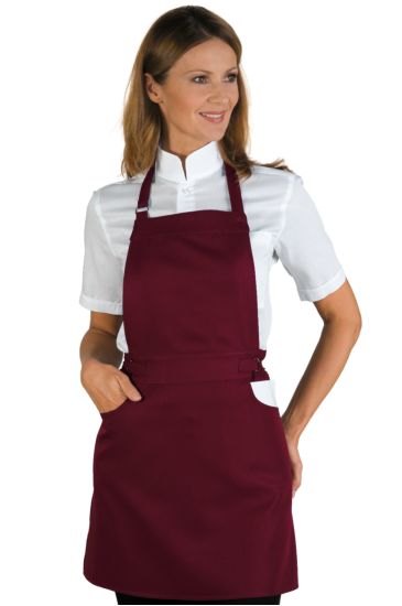 Ischia apron - Isacco Bordeaux