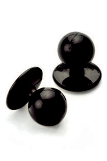 Chef buttons (package of 10 items) - Isacco Nero