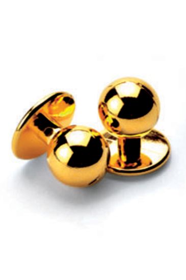 Chef buttons (package of 10 items) - Isacco Gold
