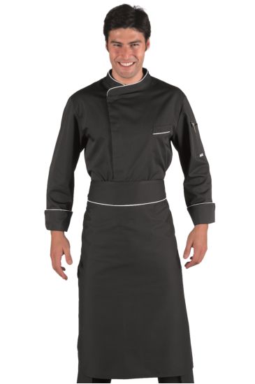 Rondin apron cm 95x70 - Isacco Black+white