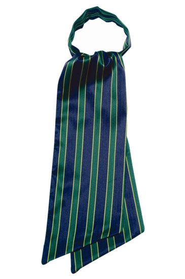 Ascot scarf - Isacco Regimental Green
