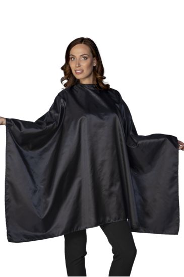 Mantellina bottoni pressione- Isacco Nero Isacco