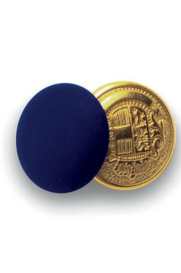 Bottoni gemello Oro + Colore - Isacco Blu