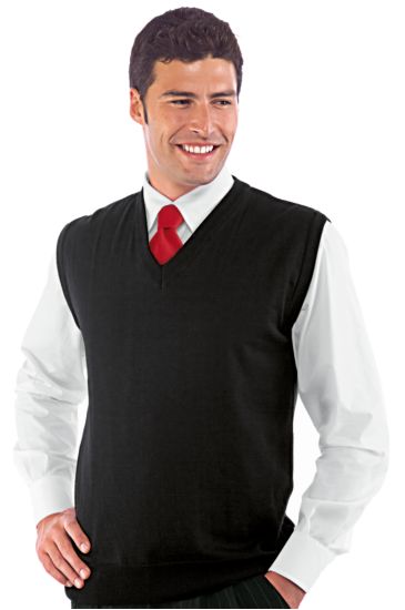 Unisex woolen vest - Isacco Black