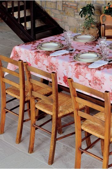 Acquatello tablecloth - Isacco Bordeaux