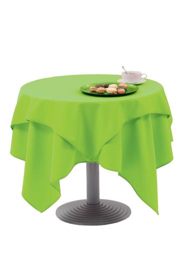 ELEGANCE tablecloths (out of size) Apple Green Isacco