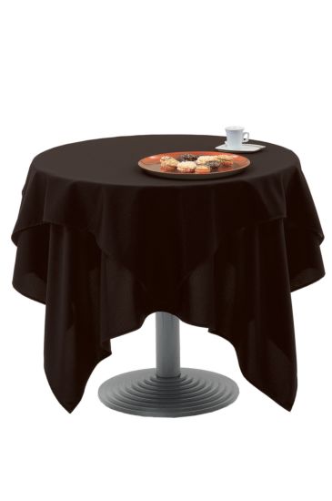 ELEGANCE tablecloths (out of size) Dark Brown Isacco