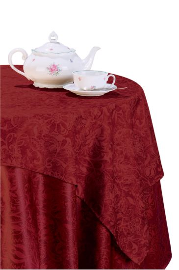 Luxor tablecloth - Isacco Bordeaux